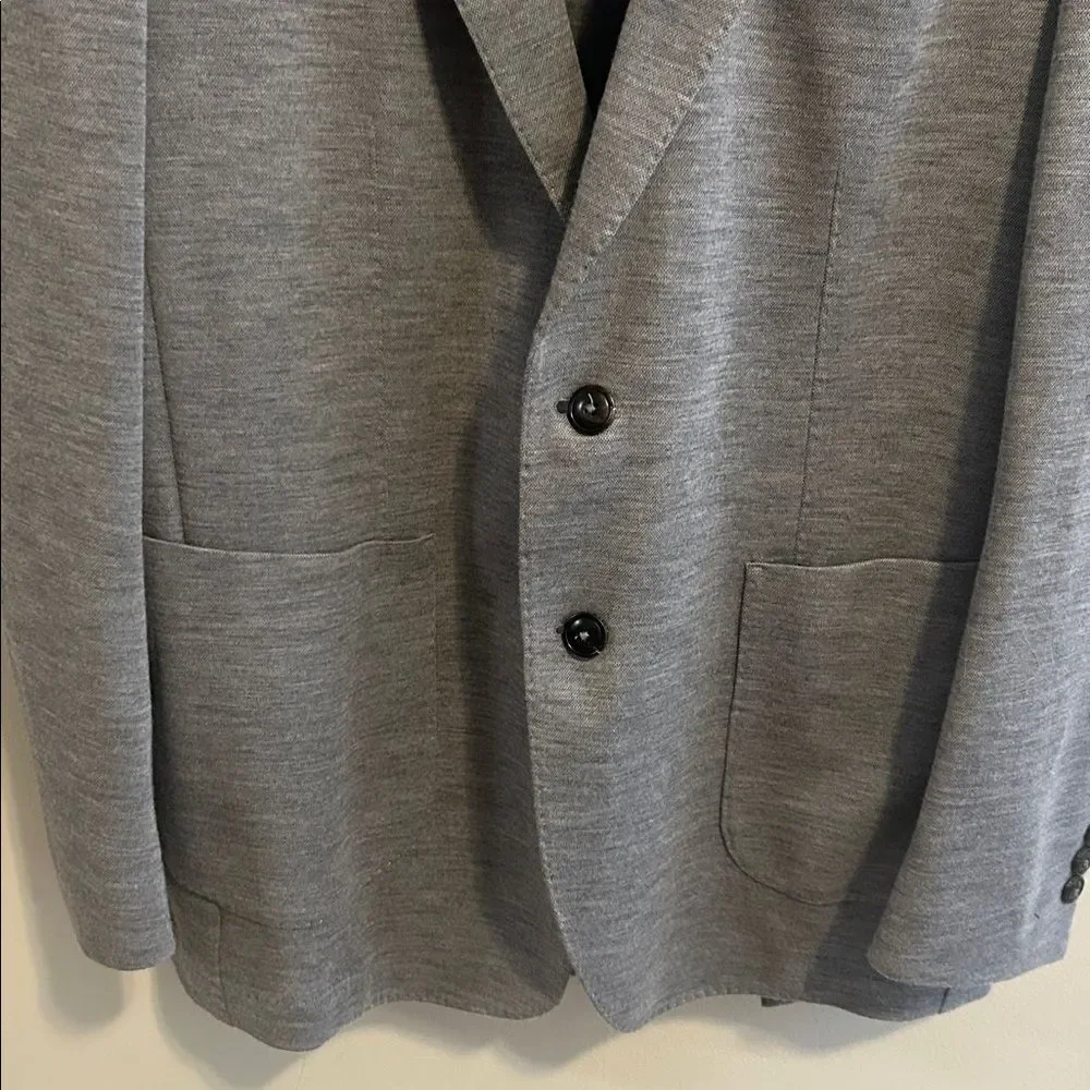 Peter Millar Crown Crafted Holden Gale Gray Jersey Soft Men’s Jacket. Size 44R